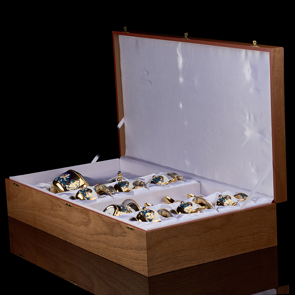 Чайный сервиз на 6 персон «Чаепитие». Златоуст - интернет магазин Русь Велика я фото 17