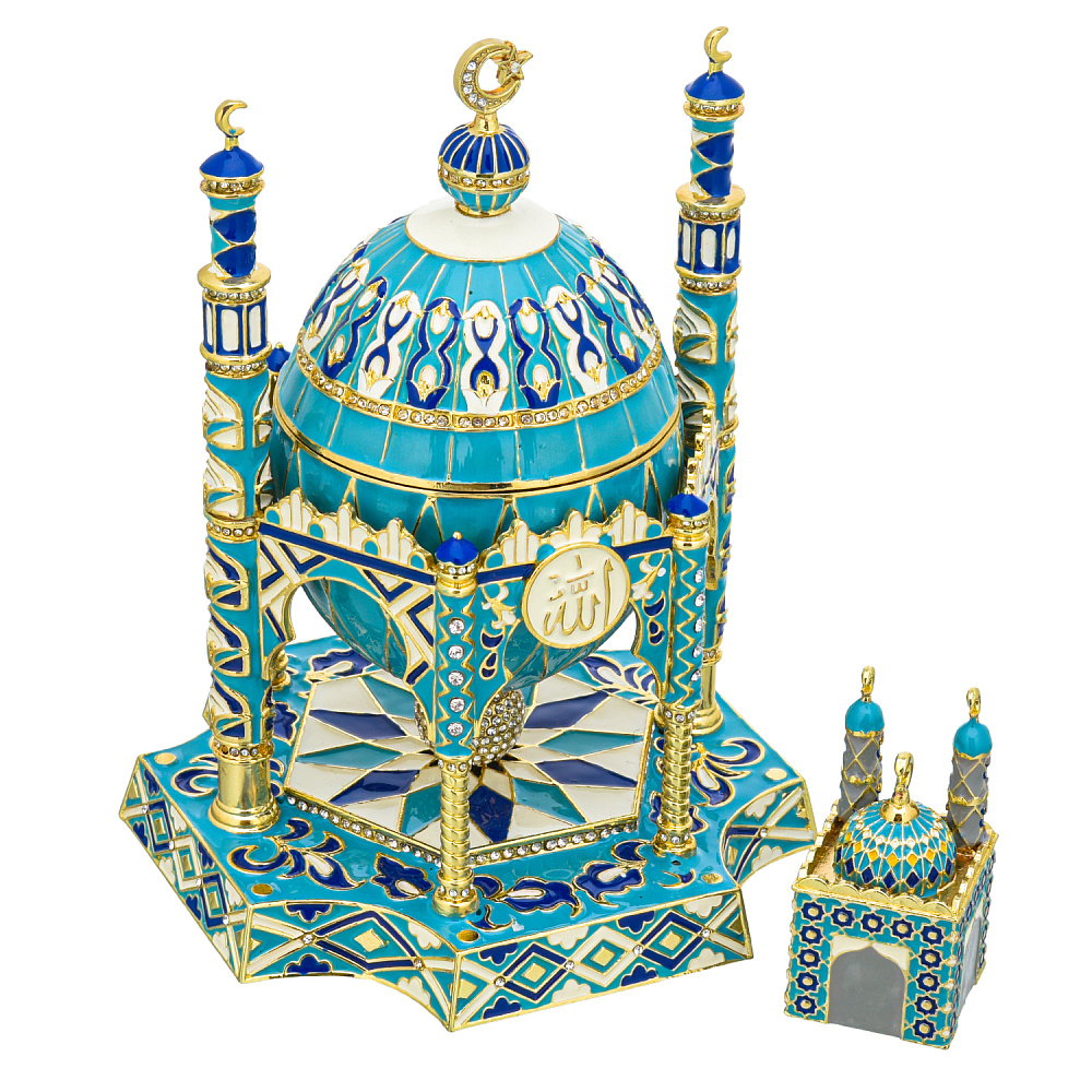 Шкатулка «Мусульманская». Традиции Фаберже - интернет магазин Русь Велика я фото 4