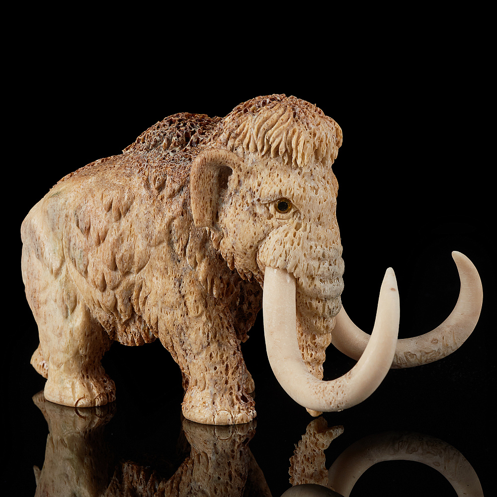 Скульптура из кости «Мамонт» - интернет магазин Русь Велика я 