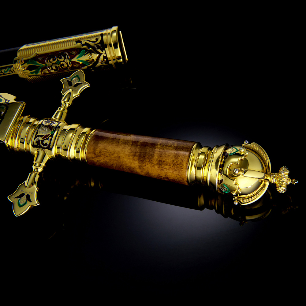 Кортик сувенирный «Царская охота». Златоуст - интернет магазин Русь Велика я фото 5