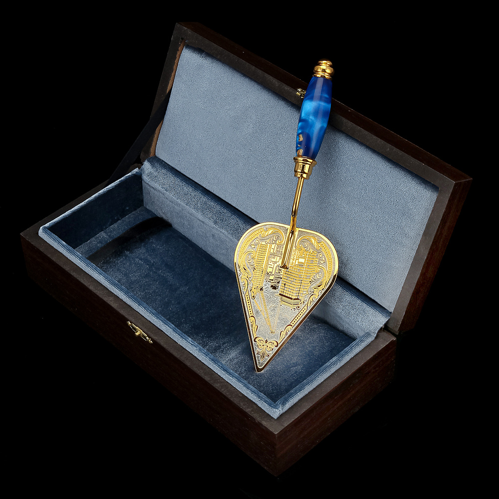 Сувенирный строительный мастерок. Златоуст - интернет магазин Русь Велика я фото 1