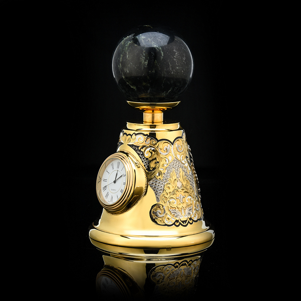 Часы настольные «Колокол». Златоуст - интернет магазин Русь Велика я фото 1