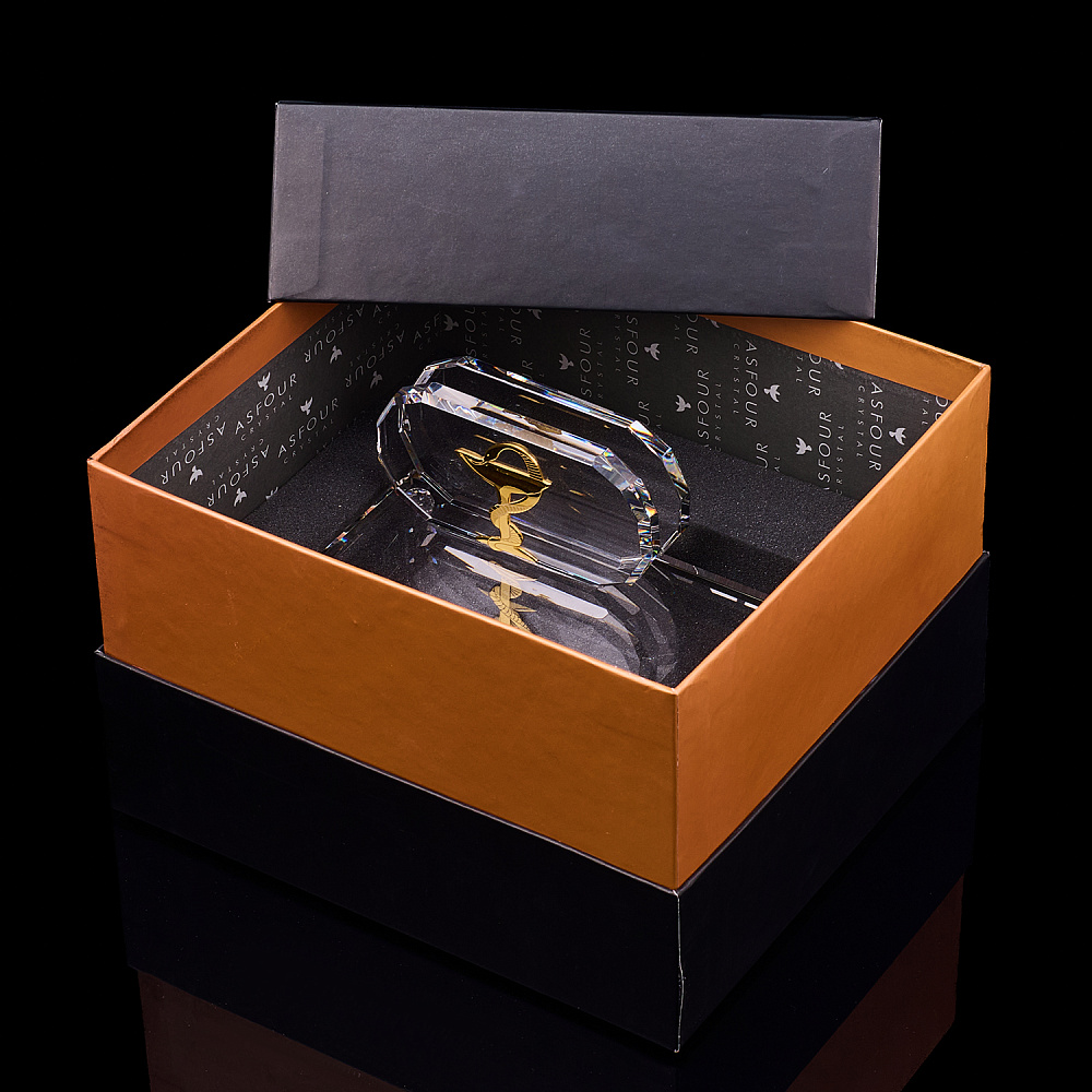 Настольный набор из хрусталя «Медицина» Asfour Crystal - интернет магазин Русь Велика я фото 6