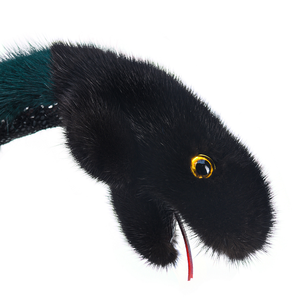 Игрушка из меха норки «Змея» - интернет магазин Русь Велика я фото 2