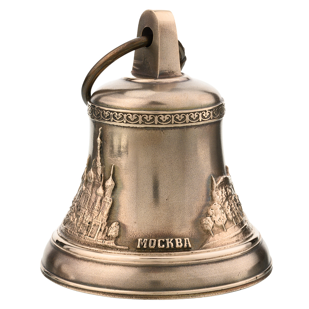 Колокол бронзовый на подставке «Москва» - интернет магазин Русь Велика я фото 1