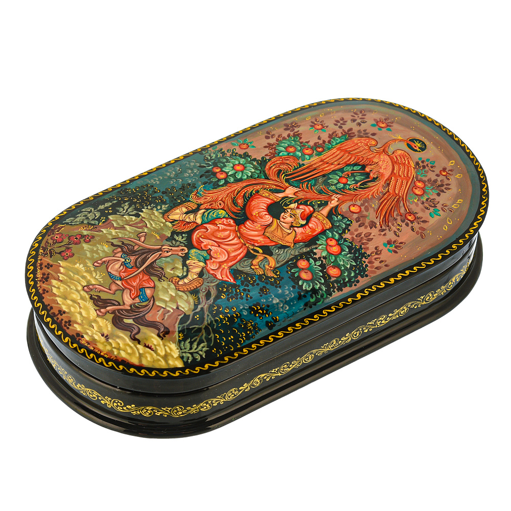 Шкатулка с художественной росписью «Конек-Горбунок» - интернет магазин Русь Велика я фото 1