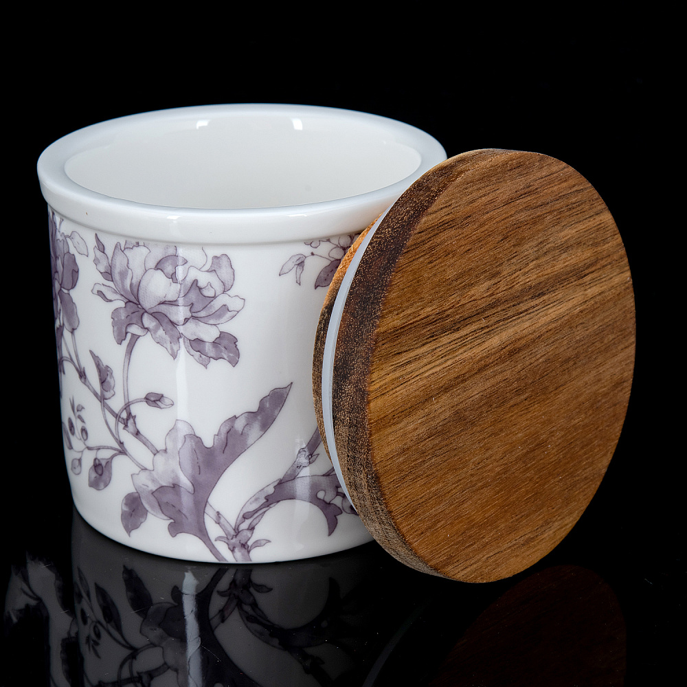 Набор банок с крышкой «Monplaisir Violet». Форма Стандартная. ИФЗ - интернет магазин Русь Велика я фото 2