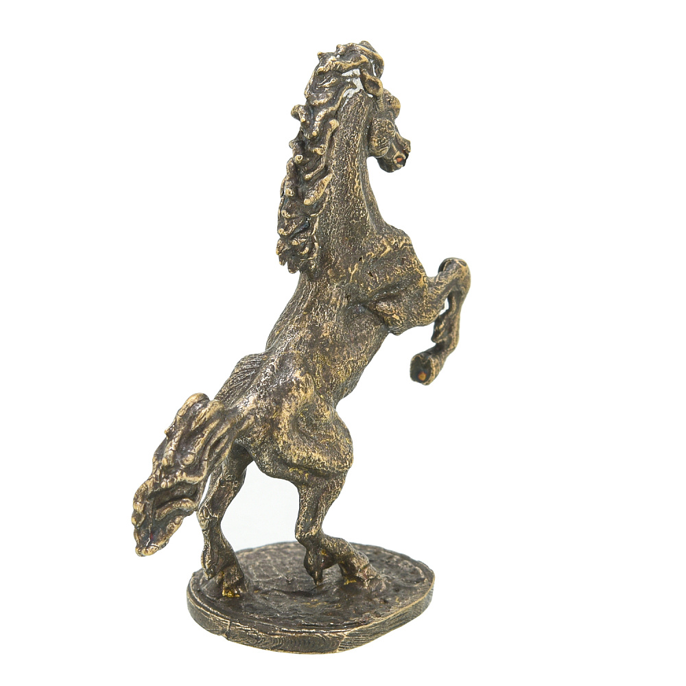 Бронзовая статуэтка «Лошадь. Вздыбленный конь» - интернет магазин Русь Велика я фото 2