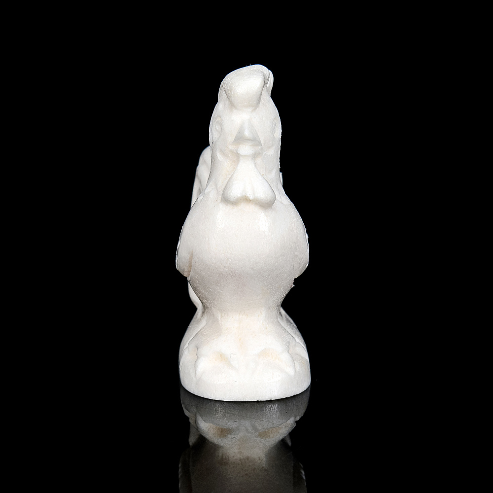 Статуэтка из рога лося «Петух» - интернет магазин Русь Велика я фото 5