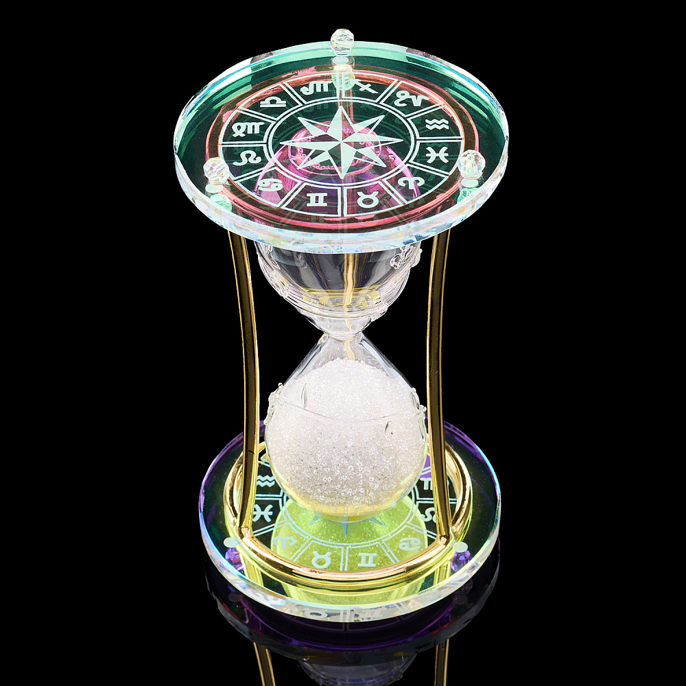 Хрустальные песочные часы малые Asfour Crystal - интернет магазин Русь Велика я фото 1