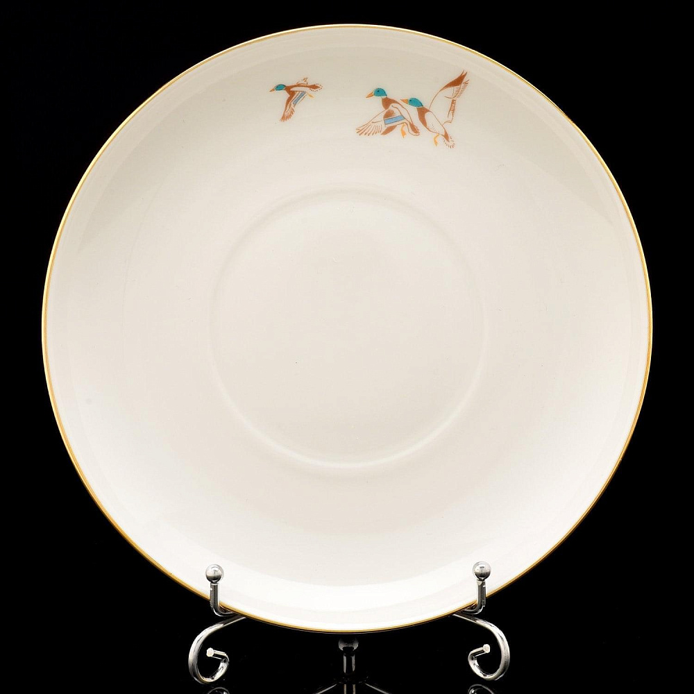 Чайная пара «Утки пролетели» форма «Ленинградский» ИФЗ - интернет магазин Русь Велика я фото 2