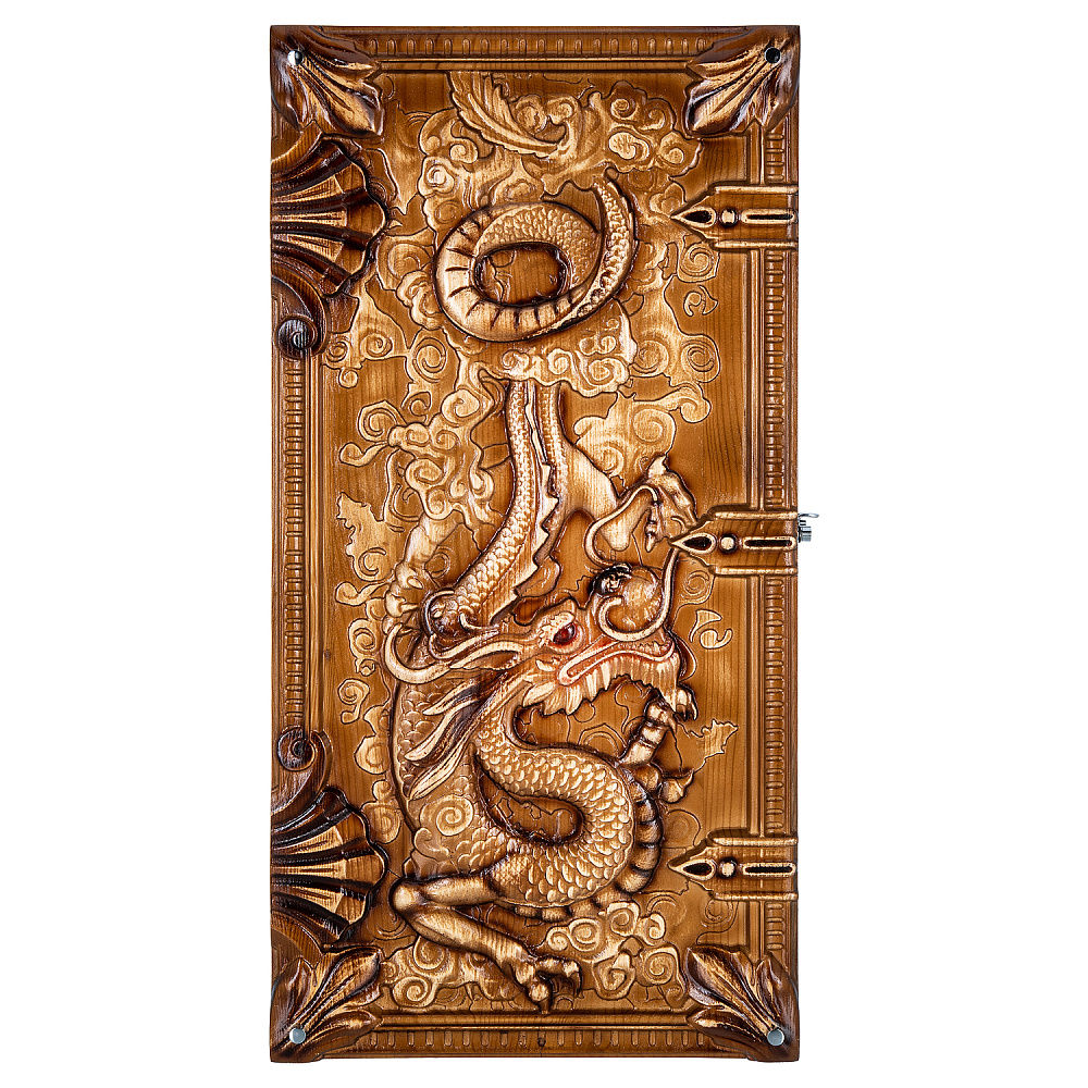 Нарды деревянные «Дракон» 60х30 см - интернет магазин Русь Велика я фото 2