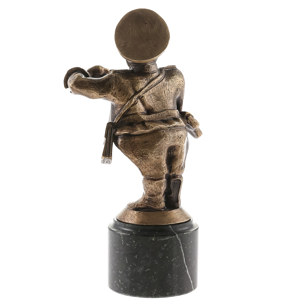 Бронзовая статуэтка полицейского «Убедительный cотрудник» - интернет магазин Русь Велика я фото 2