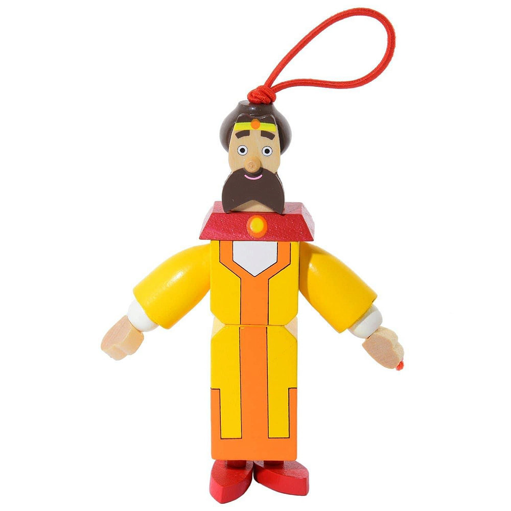 Деревянная игрушка  на резинке  «Герои сказок» - интернет магазин Русь Велика я фото 3