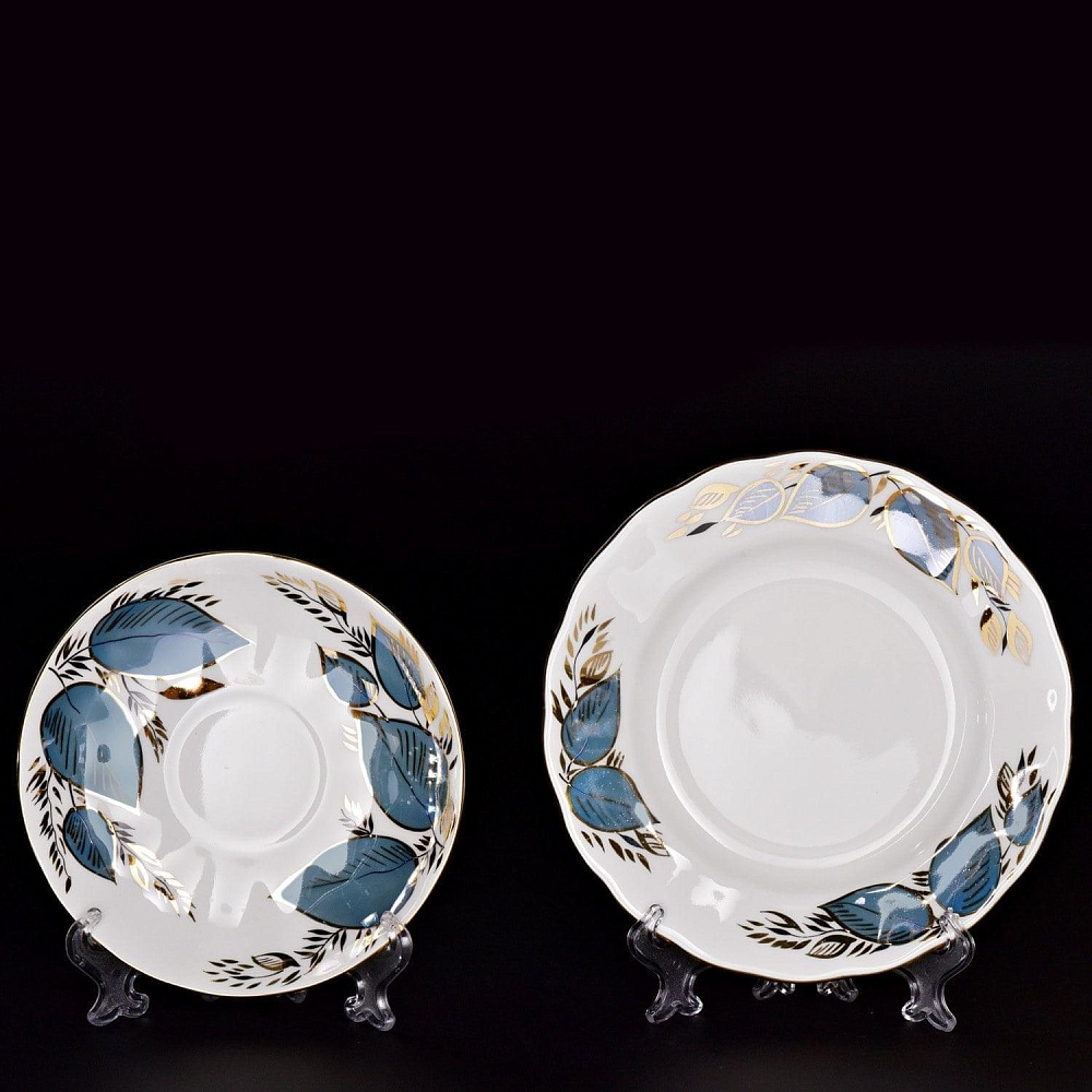 0032159/81.10968.00.1 ЛФЗ Комплект 3пр. Тюльпан «Лунный» 250мл КН1 чайный набор - интернет магазин Русь Велика я фото 2