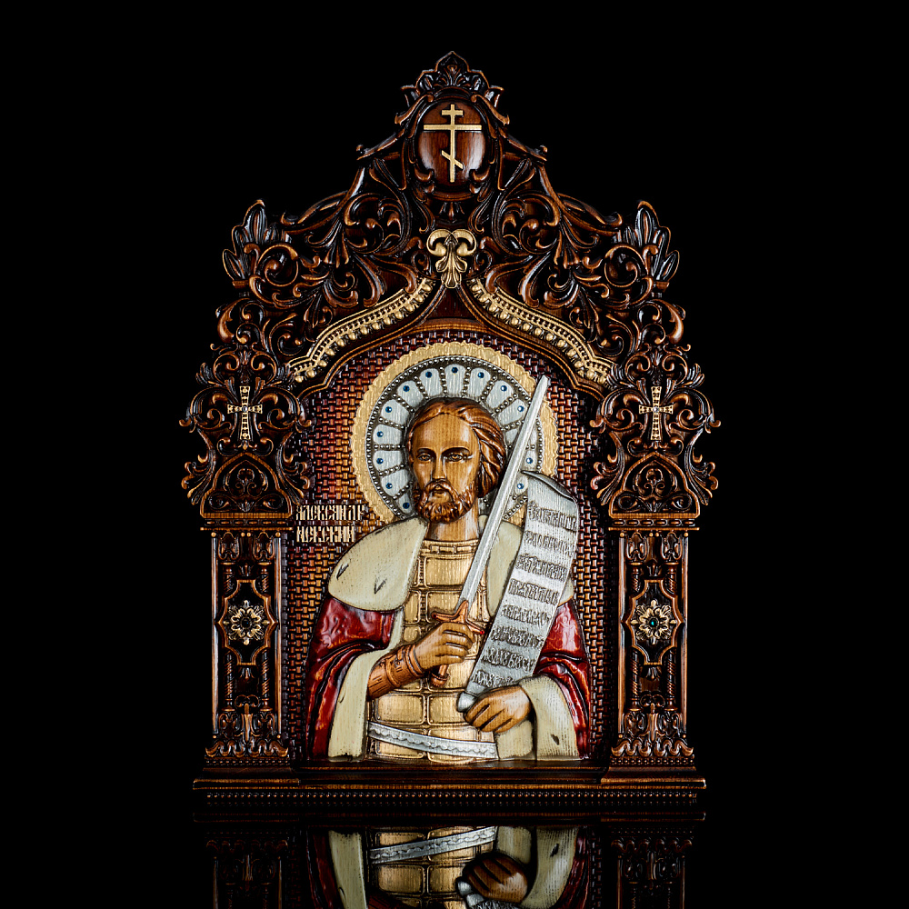 Икона настенная «Александр Невский» - интернет магазин Русь Велика я 