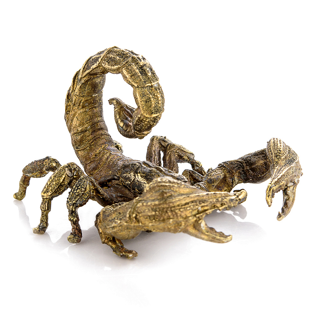 Бронзовая статуэтка «Скорпион» - интернет магазин Русь Велика я 