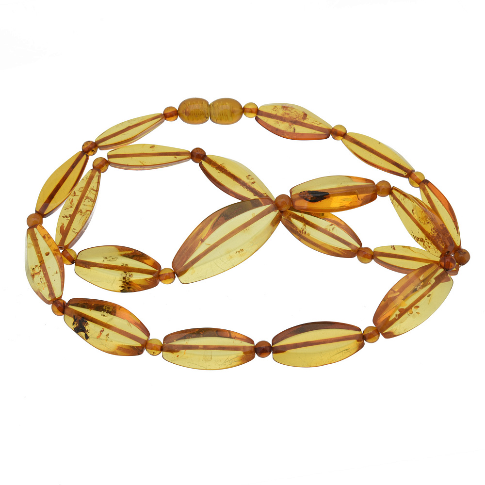 Бусы из натурального янтаря «Елена» - интернет магазин Русь Велика я фото 2