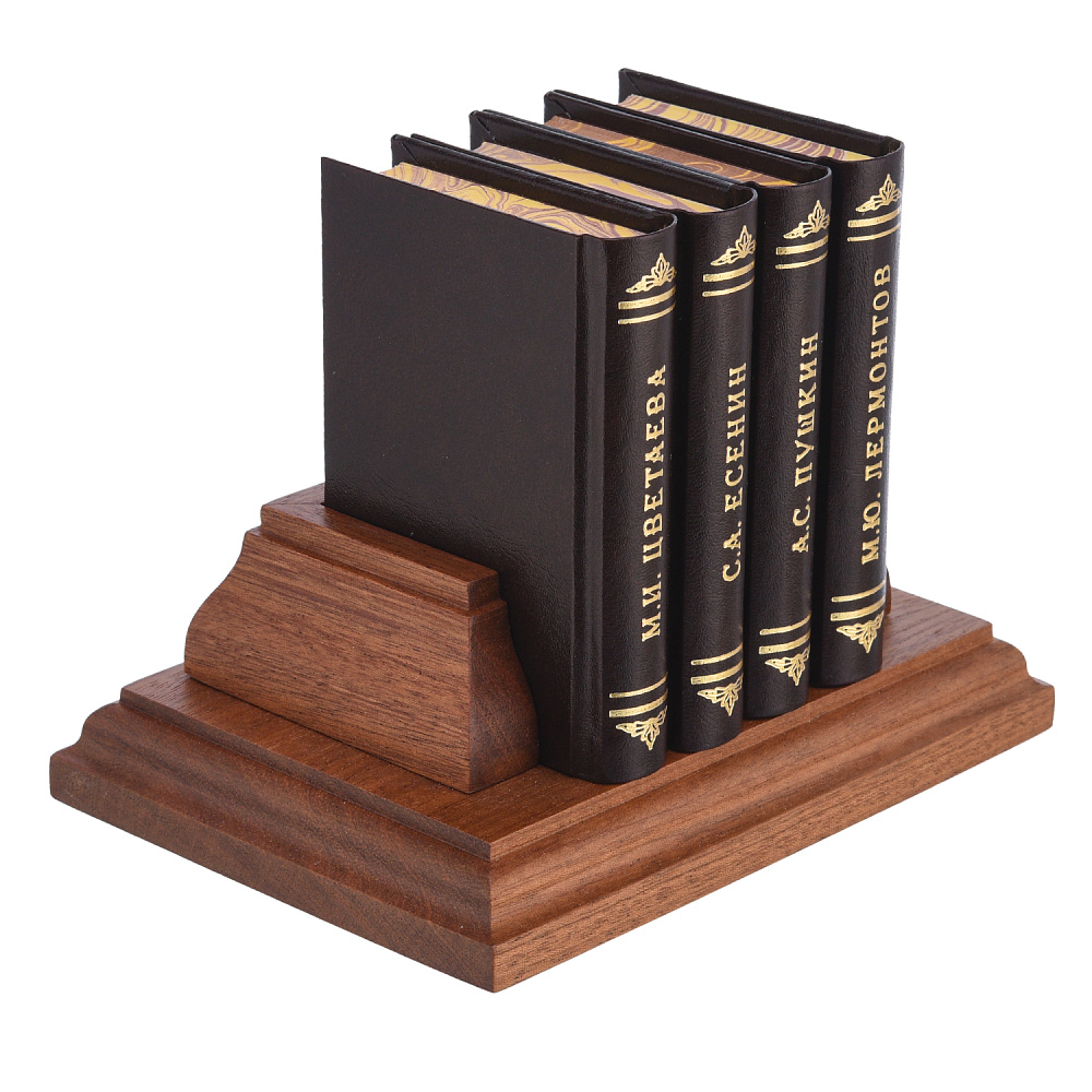 Мини-библиотека «Собрание лирики». Пушкин, Лермонтов, Есенин, Цветаева - интернет магазин Русь Велика я фото 2