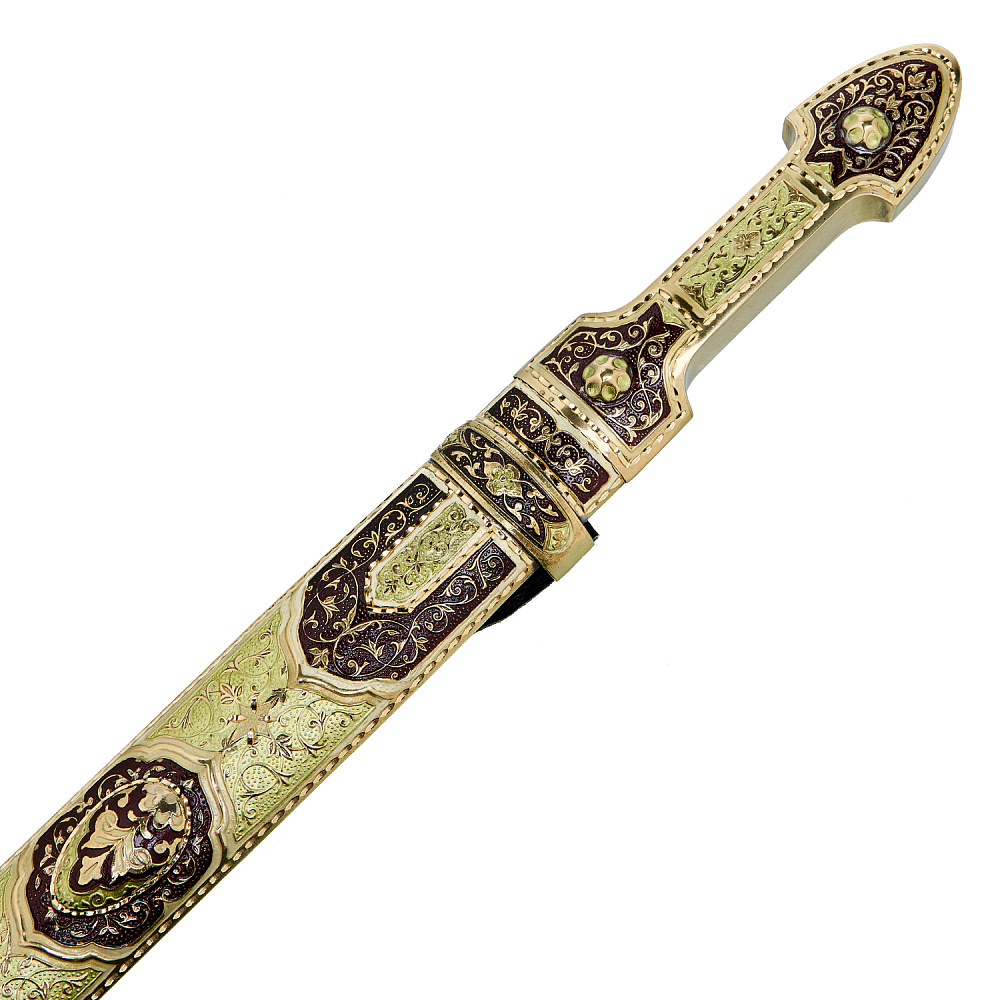 Подарочный набор с кинжалом «Кубачи» и ножом «Глухарь» - интернет магазин Русь Велика я фото 8