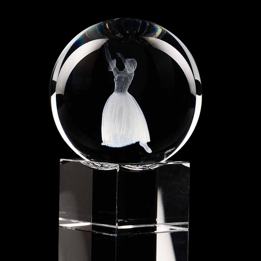 Лазерная графика. Шар «Балерина» - интернет магазин Русь Велика я фото 2