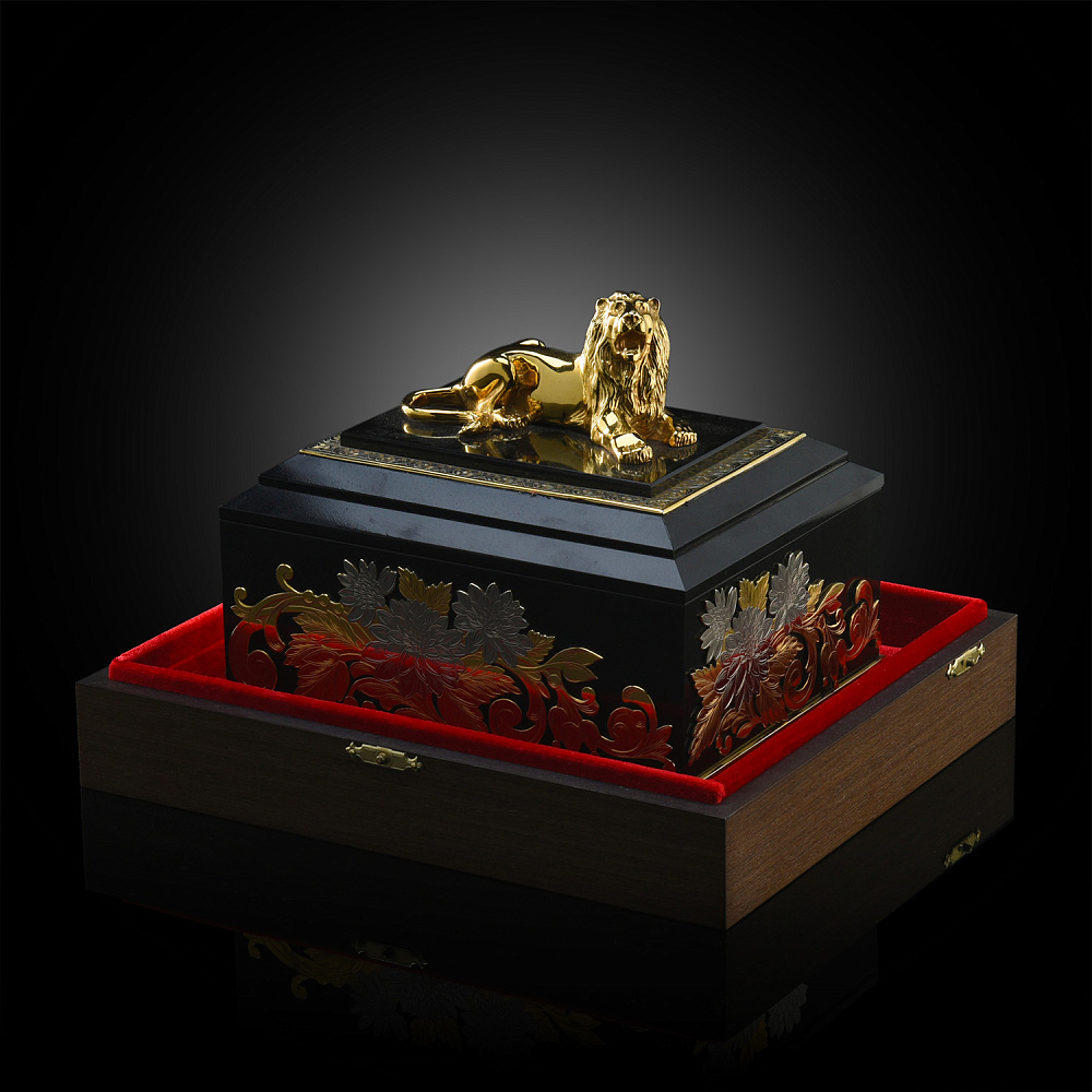 Шкатулка-ларец «Лев». Златоуст - интернет магазин Русь Велика я фото 3