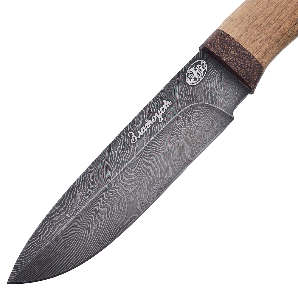 Нож сувенирный из дамасской стали «Урал». Златоуст - интернет магазин Русь Велика я фото 3