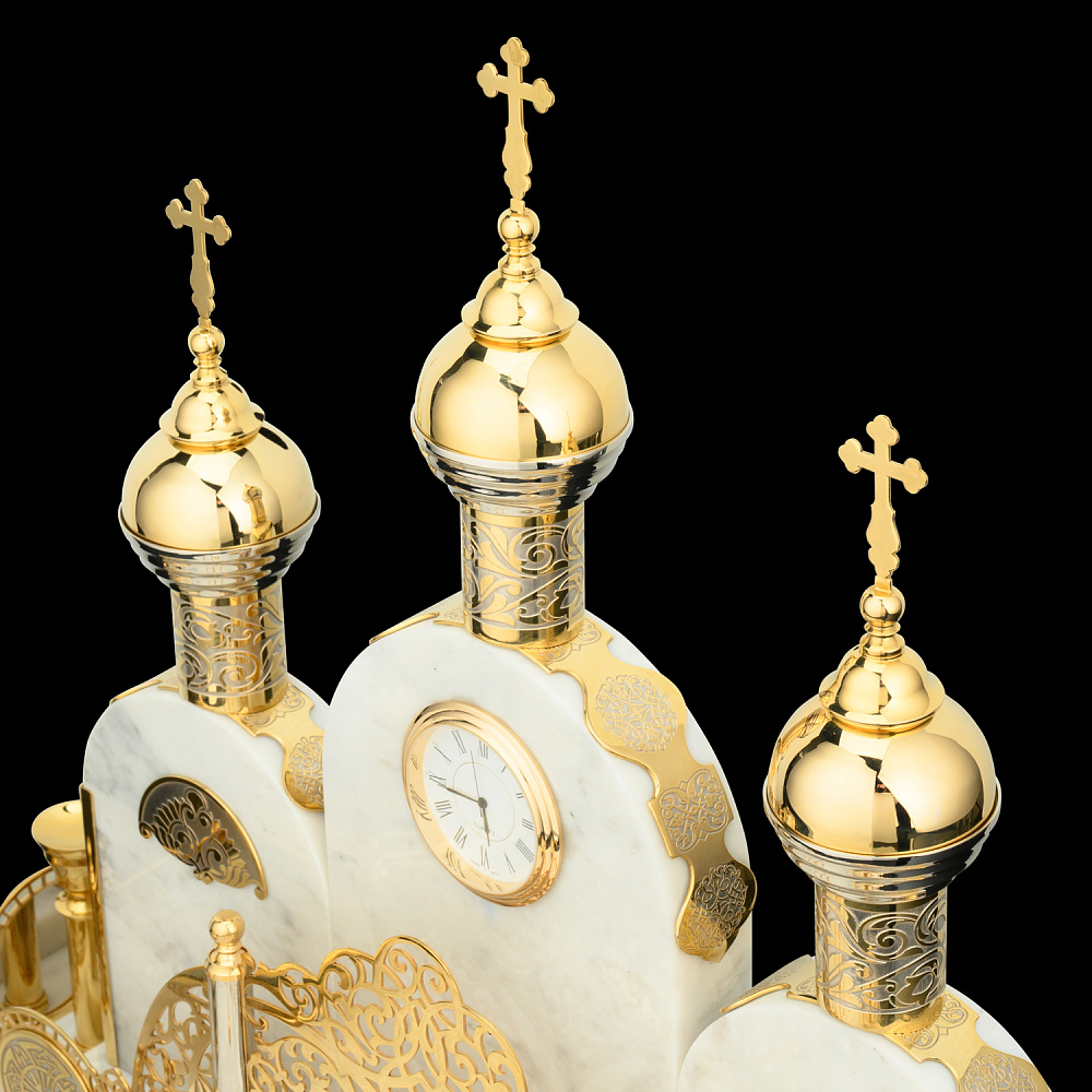 Письменный набор из натурального камня «Собор». Златоуст - интернет магазин Русь Велика я фото 2