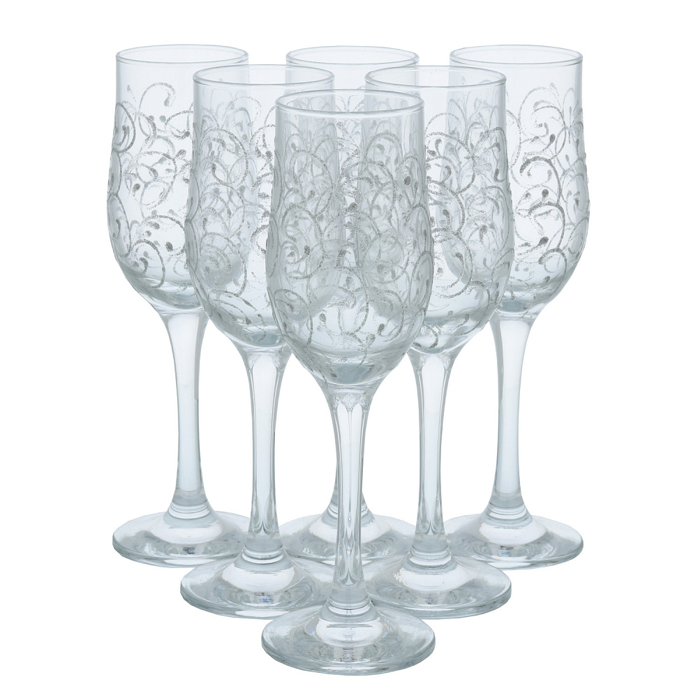 Набор бокалов для шампанского на 6 персон - интернет магазин Русь Велика я 