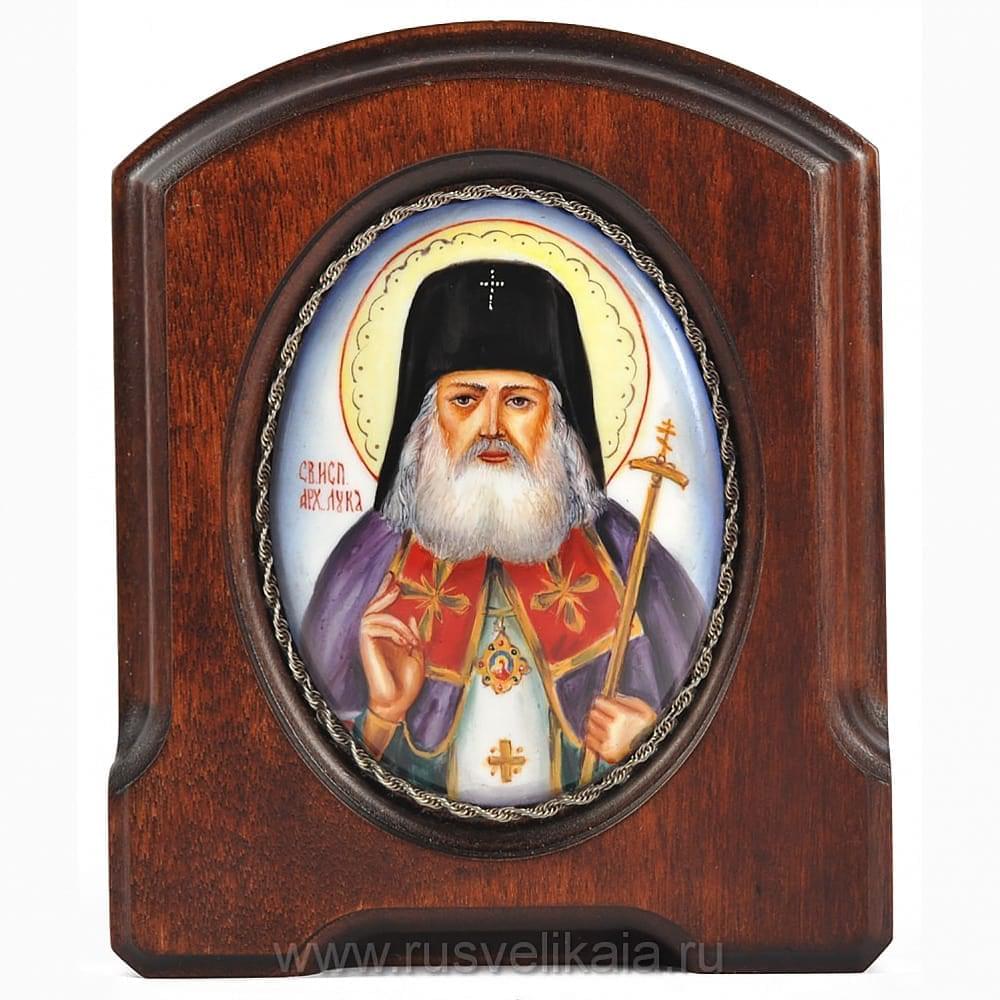 Икона «Святой Лука» 11 х 13 см - интернет магазин Русь Велика я 