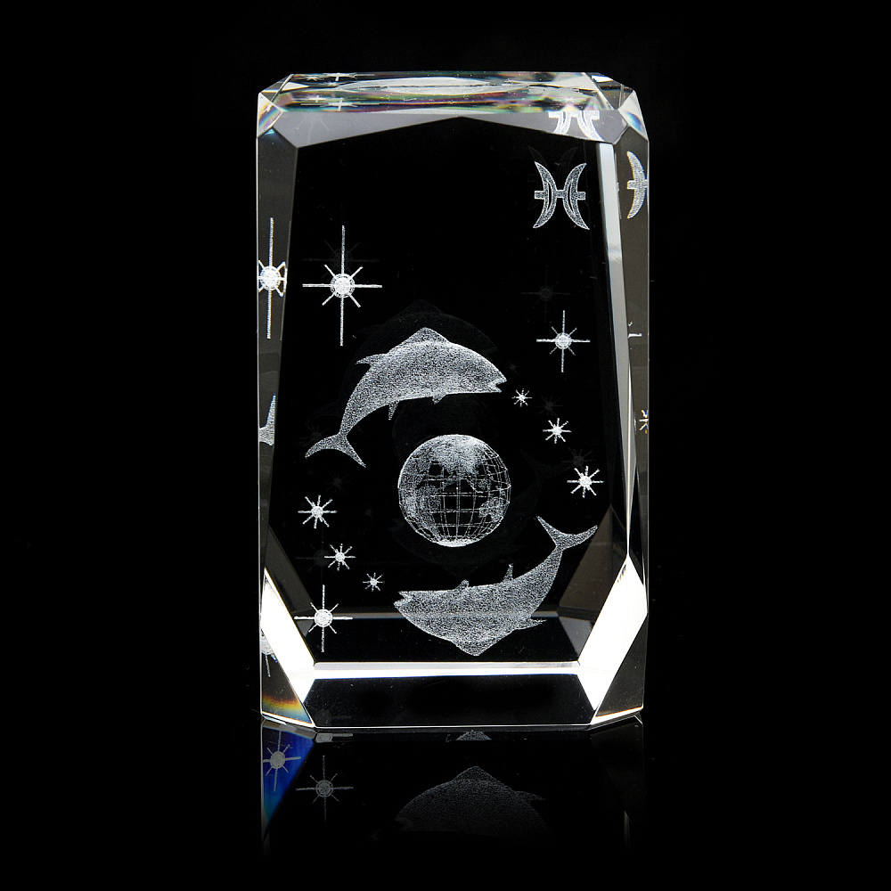 Лазерная графика. Статуэтка «Знак зодиака Рыбы» - интернет магазин Русь Велика я фото 1