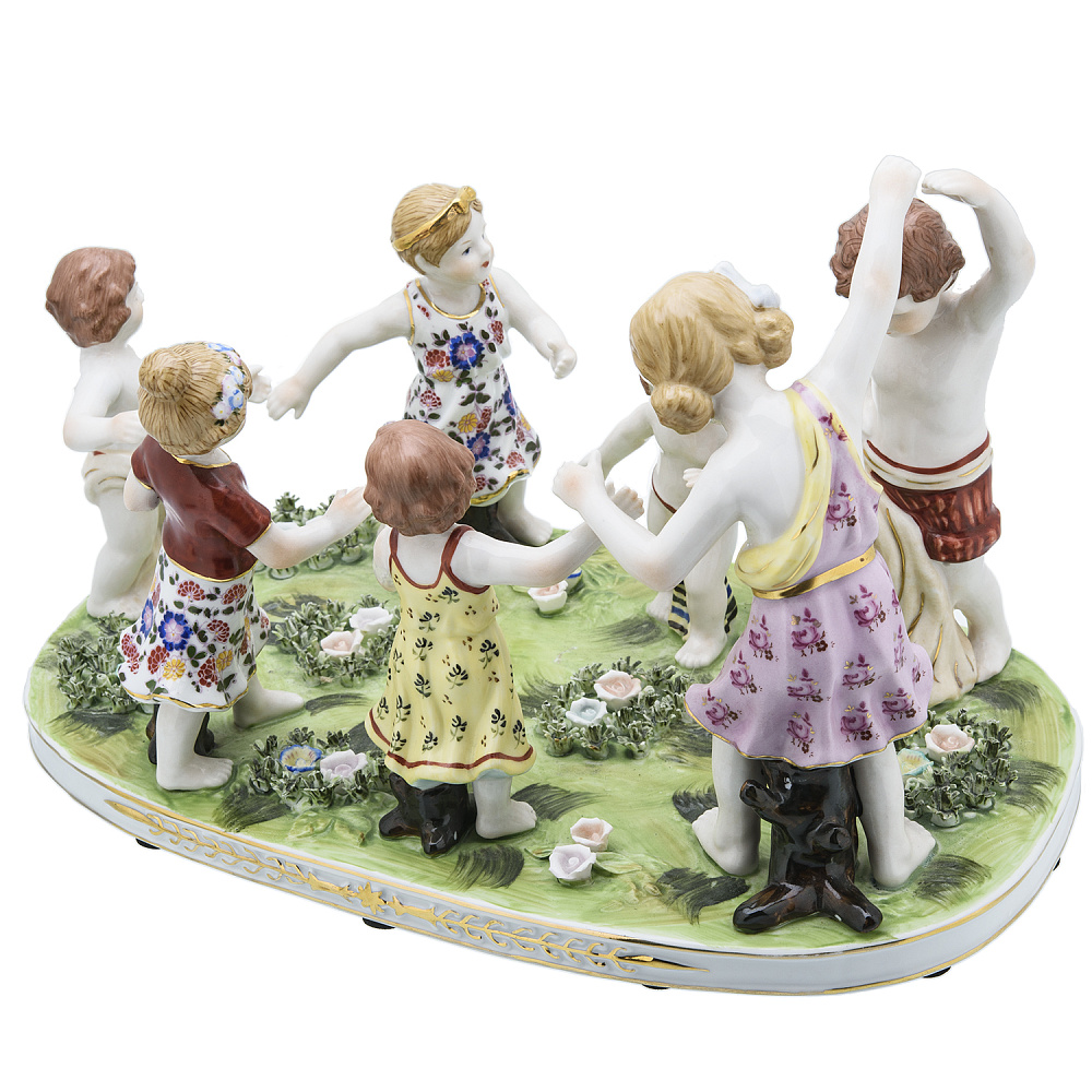 Фарфоровая скульптура «Хоровод» - интернет магазин Русь Велика я фото 2