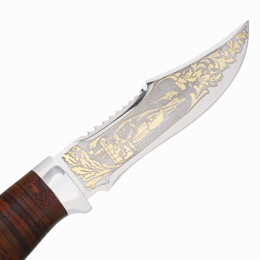 Нож сувенирный «Юнона. Пограничная служба». Златоуст - интернет магазин Русь Велика я фото 3