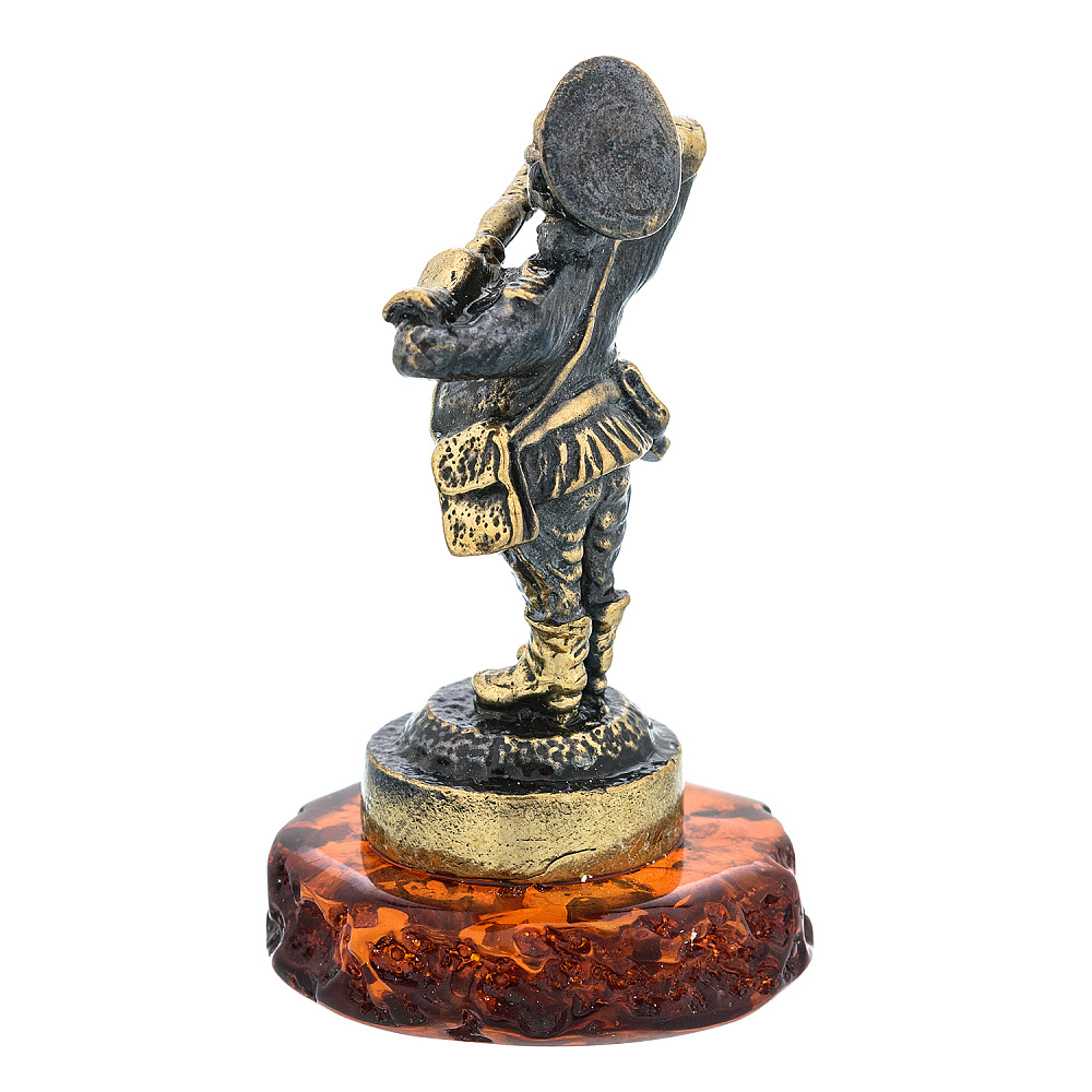 Статуэтка с янтарем «Регулировщик» - интернет магазин Русь Велика я фото 4