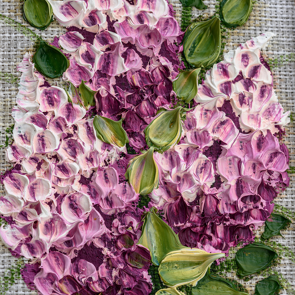 Панно в янтарной раме «Букет цветов» 12,5х16,5 см - интернет магазин Русь Велика я фото 2