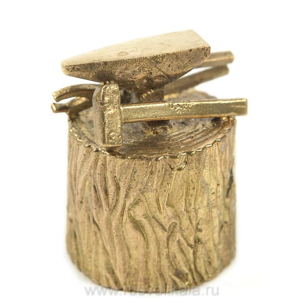 Бронзовый колокольчик «Наковальня» - интернет магазин Русь Велика я 