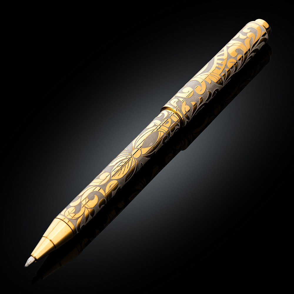 Подарочная ручка с позолотой. Златоуст - интернет магазин Русь Велика я 