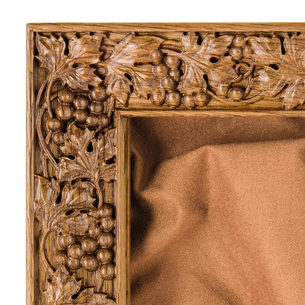 Киот резной дубовый для аналойной иконы - интернет магазин Русь Велика я фото 4