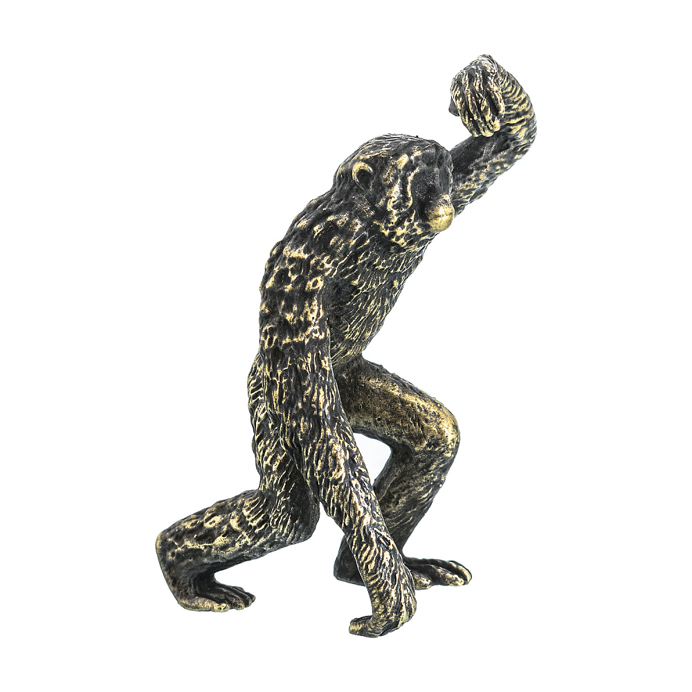 Бронзовая статуэтка «Обезьяна Гиббон» - интернет магазин Русь Велика я фото 1