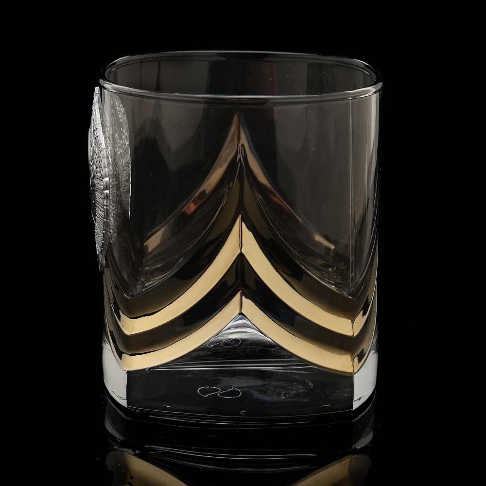 Стакан для виски «Герб СССР» - интернет магазин Русь Велика я фото 1