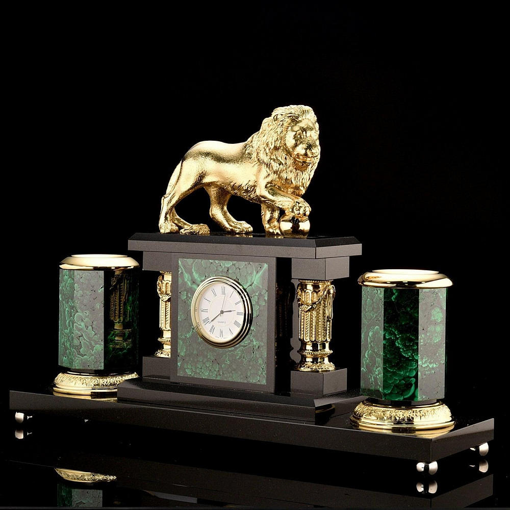 Настольный письменный набор «Лев» - интернет магазин Русь Велика я фото 2