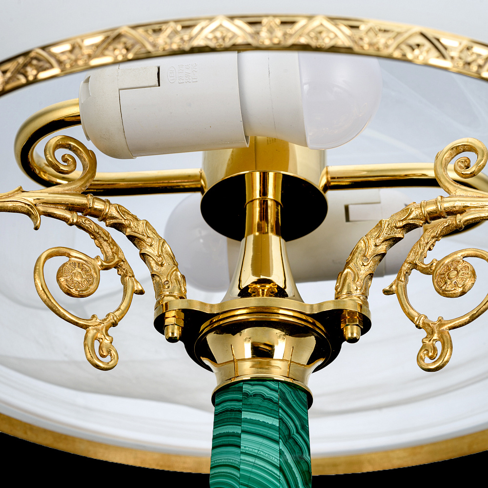 Лампа настольная «Малахит» - интернет магазин Русь Велика я фото 5