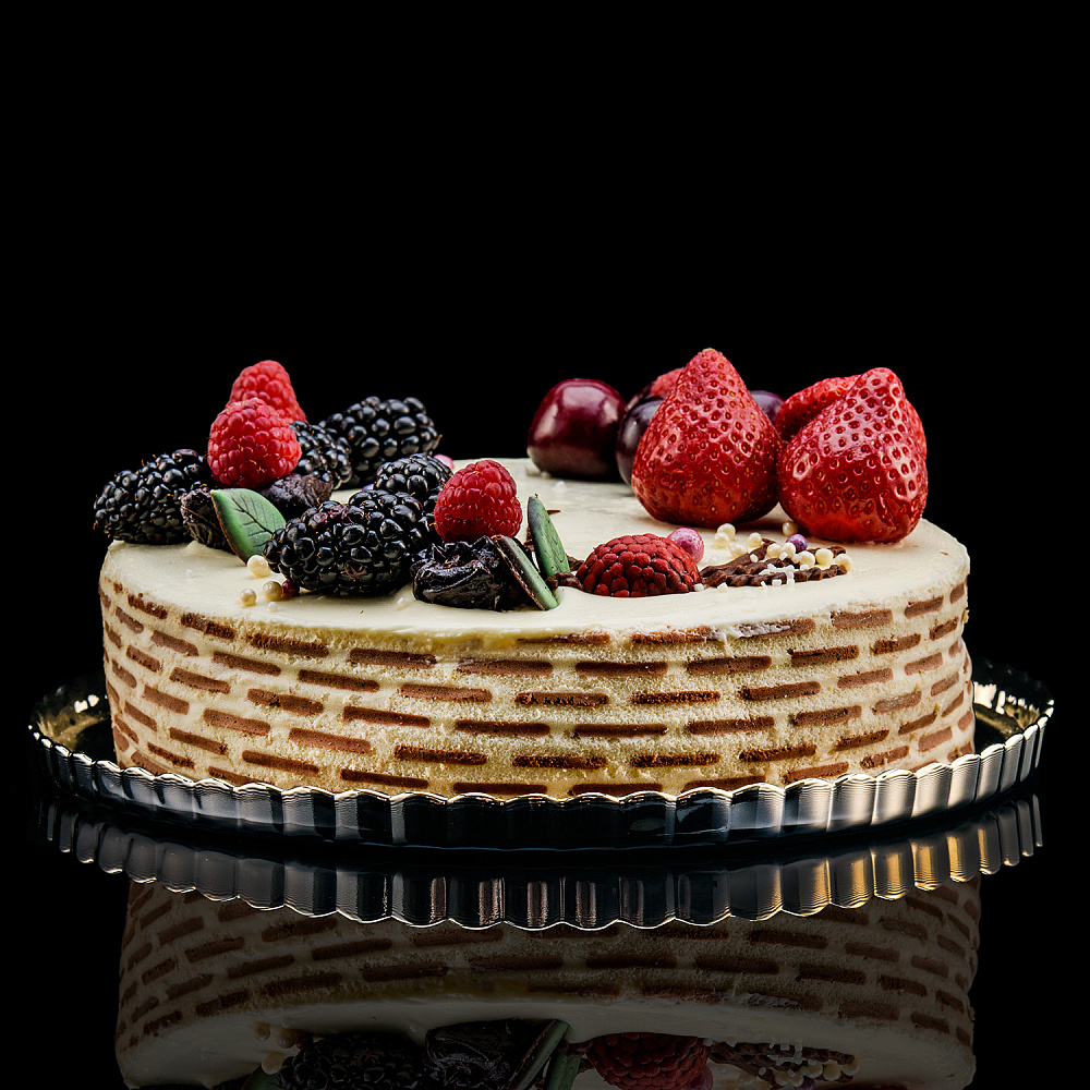 Пасхальница-тортовница с золотым напылением - интернет магазин Русь Велика я фото 5