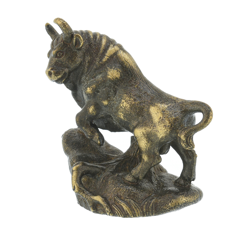 Бронзовая статуэтка «Бык» - интернет магазин Русь Велика я фото 1