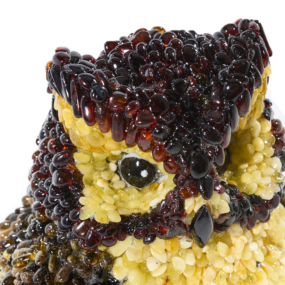 Скульптура из янтаря «Мудрая сова» - интернет магазин Русь Велика я фото 3