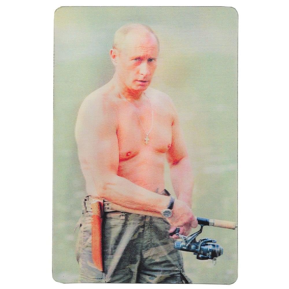 2883/9-6см-1 ФОТО Магнит ПЛАСТИК «ПУТИН ВВ» ОБЪЕМНЫЙ 1 ФОТО - интернет магазин Русь Велика я фото 1
