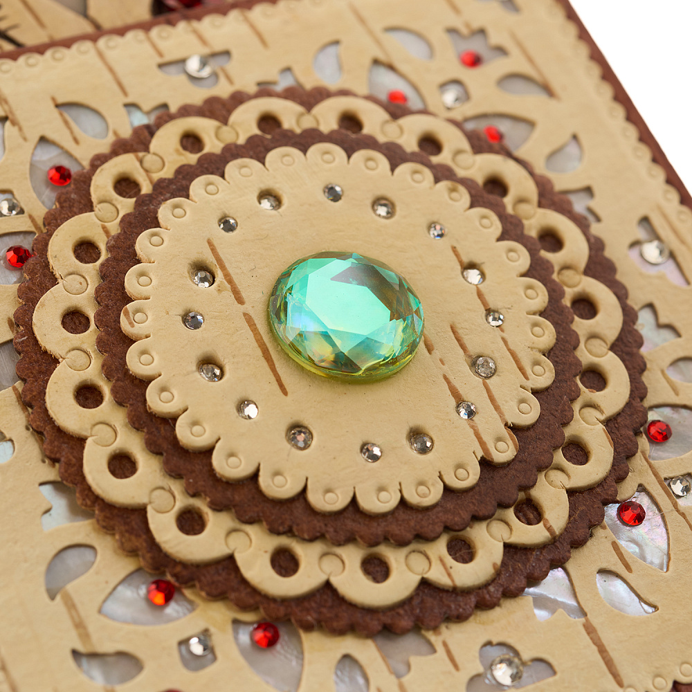 Икона из бересты «Георгий Победоносец» 43х62 см - интернет магазин Русь Велика я фото 8