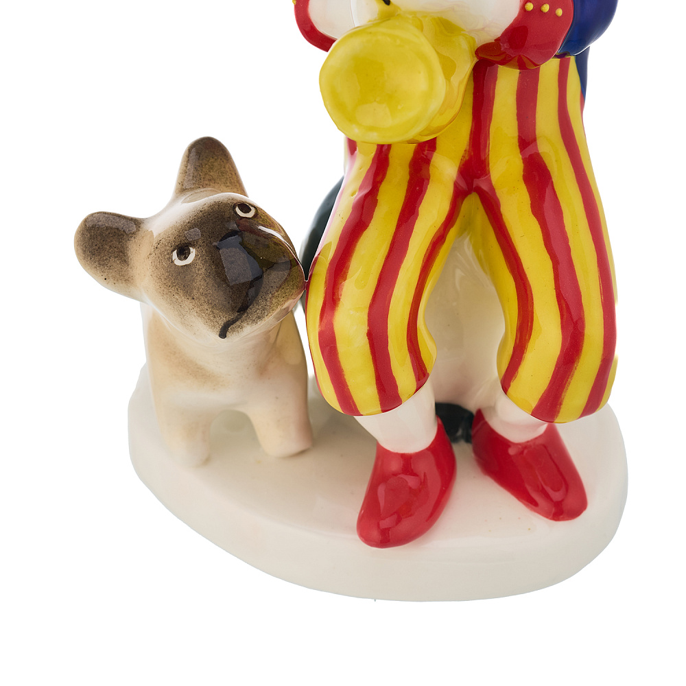 Статуэтка керамическая «Клоун с саксофоном» - интернет магазин Русь Велика я фото 5