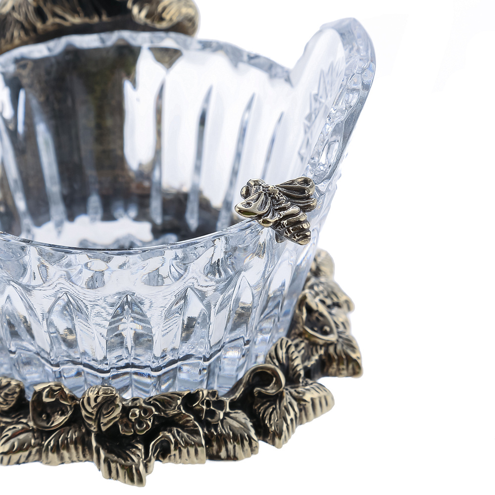 Икорница-медовница «Медведь с пчелкой» - интернет магазин Русь Велика я фото 3