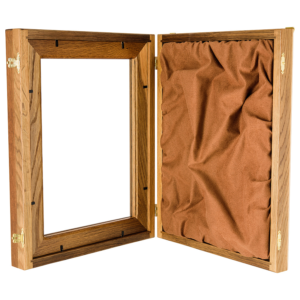 Киот резной дубовый для аналойной иконы - интернет магазин Русь Велика я фото 1